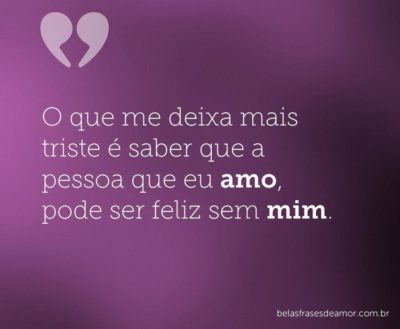 Frases de amor não correspondido